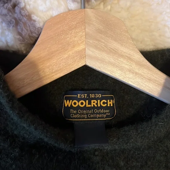 100% real lambs wool woolrich sweater VINTAGE - Picture 2 of 3